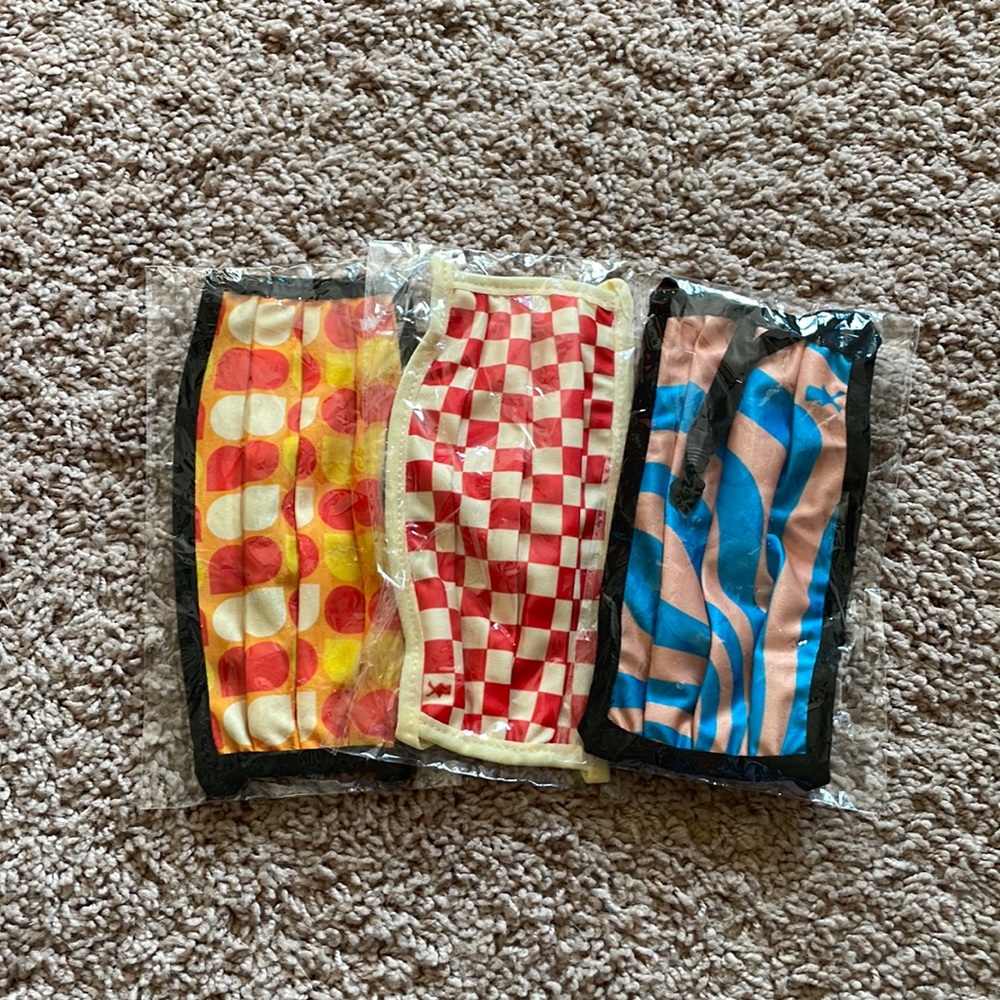 Set of Dutch Bros Masks